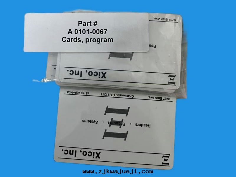 MATRIX Program Card (0101-0067)